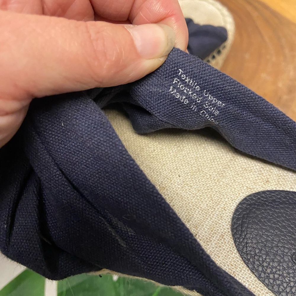 Splendid Burlap Platform Espadrille Slides Sandals - image 8